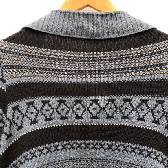 SUNDANCE four corners southwest drape front open cardigan petite XS - Picture 10 of 11